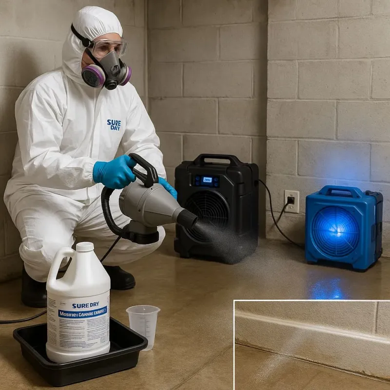 Sanitization and Odor Removal process in Summit, WA