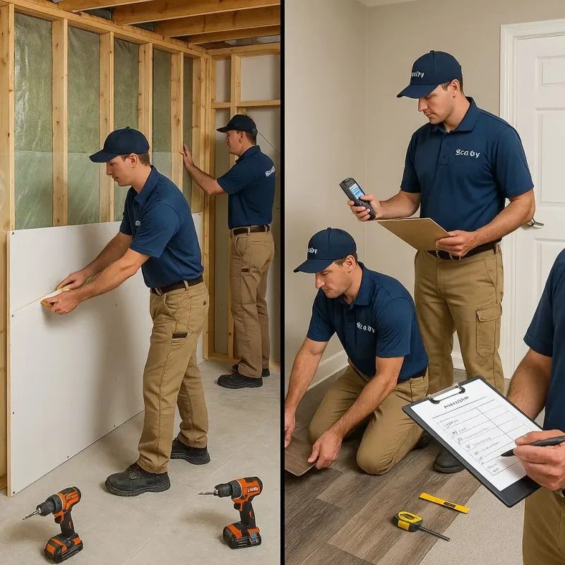 Repairs and Reconstruction process in Summit, WA